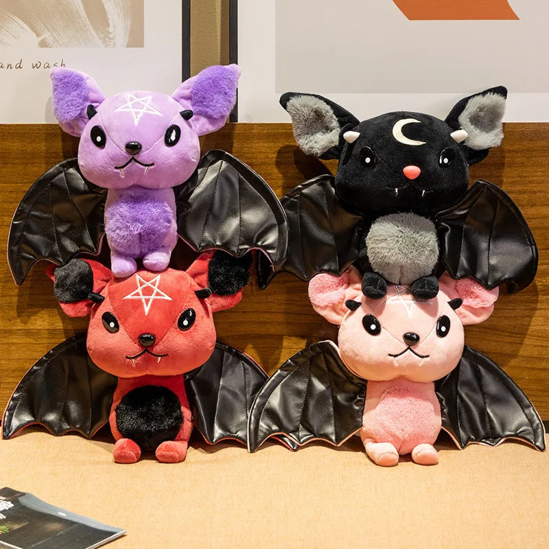 Plushy Four-color Demon Bat