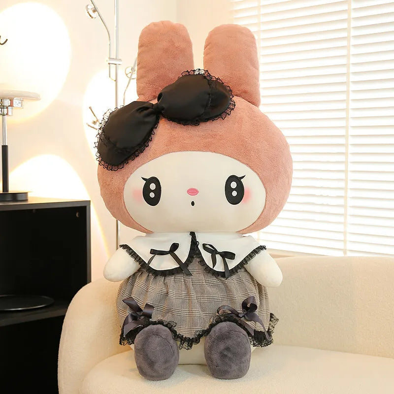 Sanrios Black Kuromi Mymelody Plush