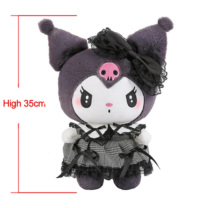 Sanrios Black Kuromi Mymelody Plush